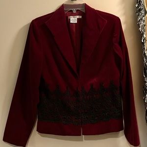 Maggy London Velvet Jacket